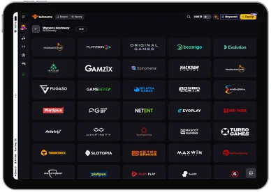 Dostawcy gier w kasynie Dostawcy gier w Spinmacho Casino Online