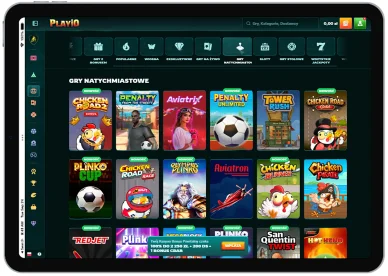 Gry natychmiastowe Playio Casino — gry natychmiastowe