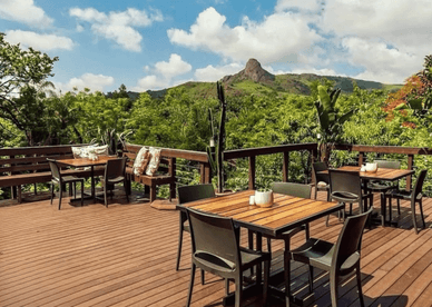 Ресторан при готелі Mantenga Lodge