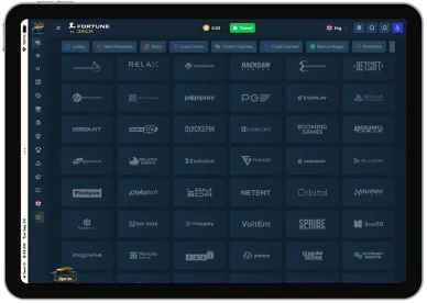 Dostawcy gier w kasynie Dostawcy gier w kasynie online FortuneJack