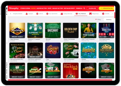 Gry stołowe w kasyno online MonoPlay