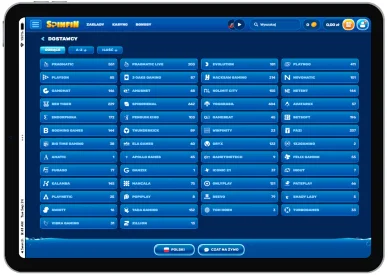 Dostawcy gry w Online Spinfin Casino 