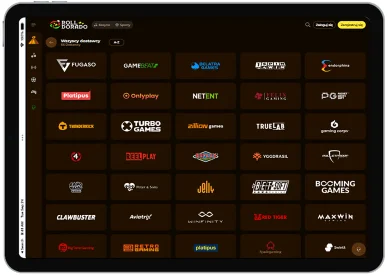 Dostawcy gier w Rolldorado Casino Dostawcy gier w kasynie