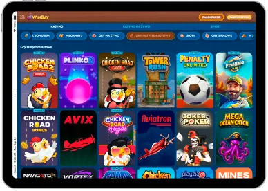 WinBay Casino — gry natychmiastowe