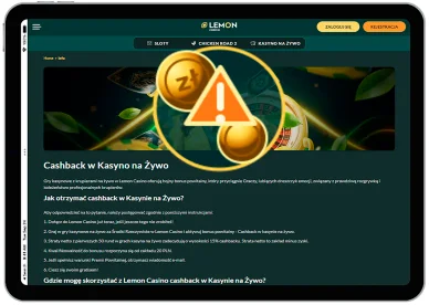 Cashback kasyno online — najczęstsze problemy
