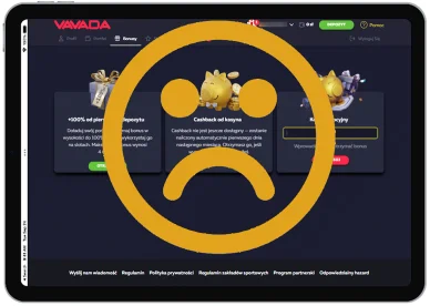 Problem z wykorzystaniem kodu promocyjnego w kasynie