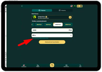 Limity Limity w Kasyno Online Apple Pay