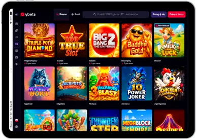Sloty w kasynie Sloty w YBets Casino online