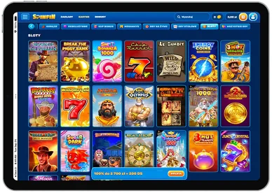Sloty w Spinfin Casino online