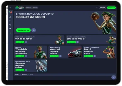 Sportowe bonusy w Casino Fridayroll