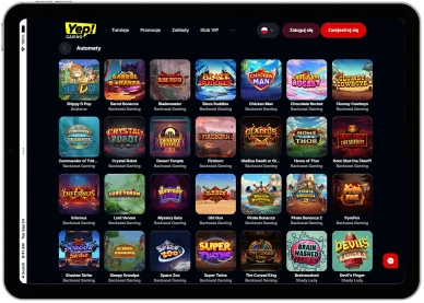 Sloty w Kasyno Yep