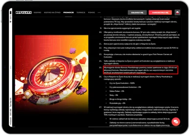 Kasyna online z bonusem bez depozytu — limity czasowe