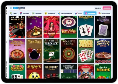 Gry Stołowe Casino Onlyspins