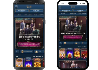 Version mobile RichRoyal.