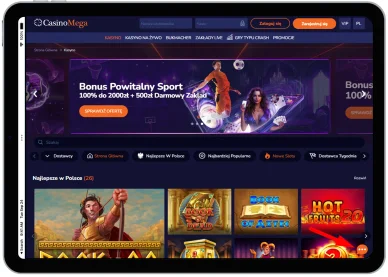 Wsparcie klienta Wsparcie klienta w online Casino Mega
