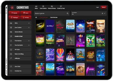 Gry Crash w kasynie online CasinoStars Gry Crash