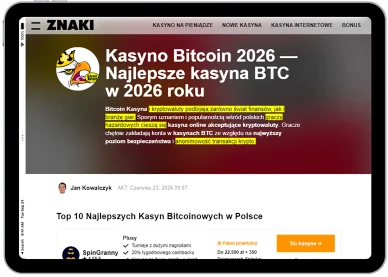 Bitcoin — metoda płatności w kasynie online