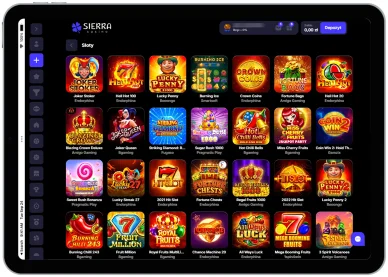 Sloty w kasynie Sloty w Sierra Casino polska