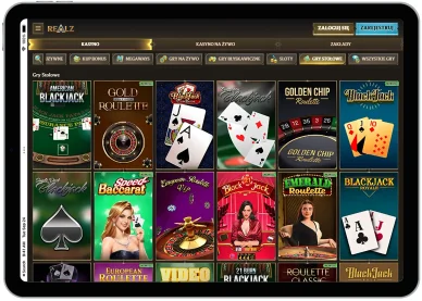 Gry Stołowe w Casino online Realz