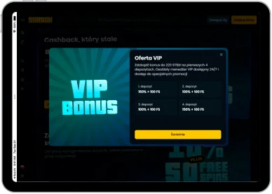 Powitalna oferta VIP Powitalna oferta VIP w Kasyno Online Snatch