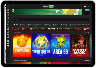 Dostawcy gier BetBlast Online Casino Dostawcy gier w kasynie