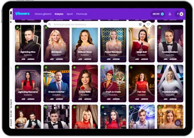 Kasyno Winnerz gry na żywo Kasyno na żywo