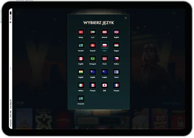 Język gry w kasyno na żywo Język gry na żywo