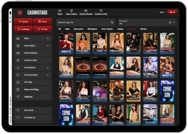 CasinoStars — gry wtołowe Gry Stołowe