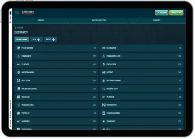 Dostawcy gry w Kasino online Larabet Dostawcy gry w kasynie