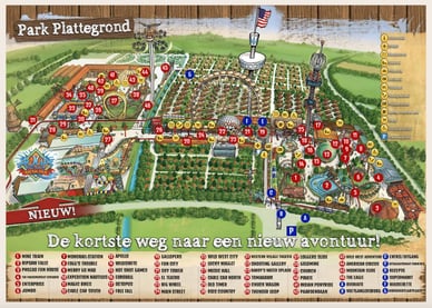 slagharen plattegrond