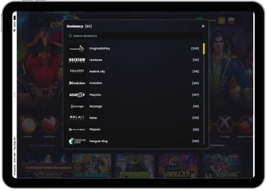 Dostawcy gier w kasynie Corsaza