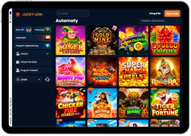 Sloty w kasynie LuckyLion — sloty