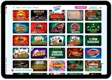 Gry stołowe w Casino Joy online