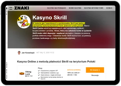 Skrill — sposób płatności w kasynach online
