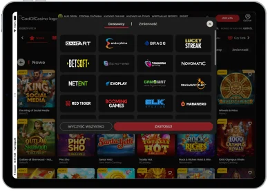 Dostawcy gry w kasynie