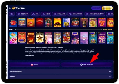 Wish Win — wsparcie klienta Wsparcie klienta