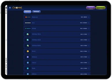 Płatności w kasynie Metody płatności w Casombie kasyno