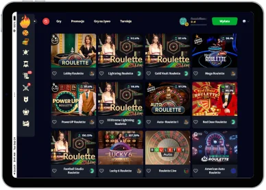 Ruletka na żywo Ruletka w kasyno na żywo