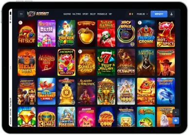 Aerobet Polska — sloty Sloty w kasynie