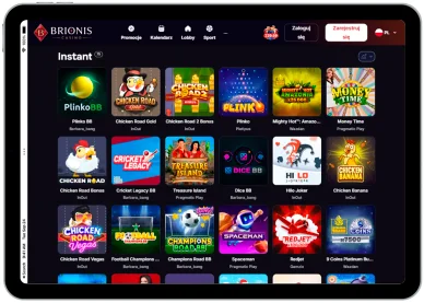 Casino Brionis — gry natychmiastowe