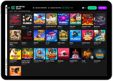 Granawin Casino — gry natychmiastowe Gry Natychmiastowe
