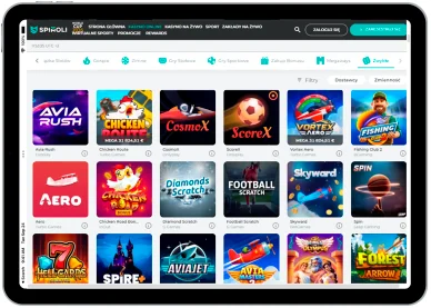 Gry zwykłe Kasyno Online Spinoli — gry zwykłe