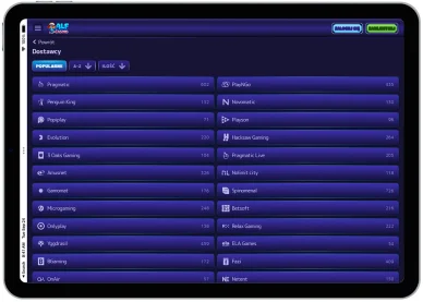 Dostawcy gier w kasynie Dostawcy gier w Alf Casino