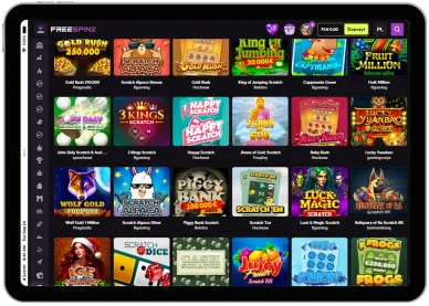 Gry online w FreeSpinz Casino