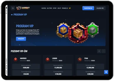 VIP Program w Aerobet VIP Program w Casino Aero bet