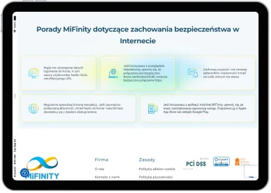 Bezpieczeństwo płatności MiFinity w casino