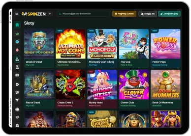 Spinzen Online Casino — sloty