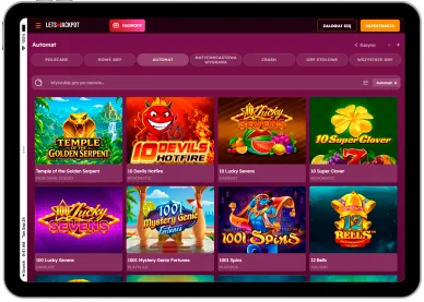 Sloty w kasynie LetsJackpot — sloty