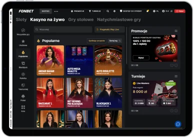 Kasyno Fonbet na żywo Kasyno na żywo