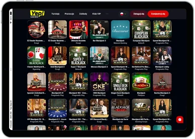 Gry Stołowe w online Yep Casino